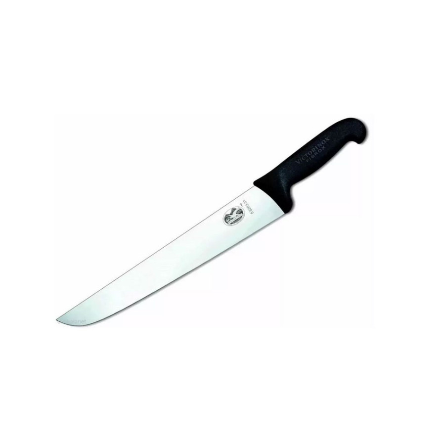 Cuchillo fibrox carnicero curvo de 25 cm. negro - Cuchillería Oficio