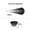 TRUPER EXPERT Linterna recargable con luz emergencia 480lm | 13415